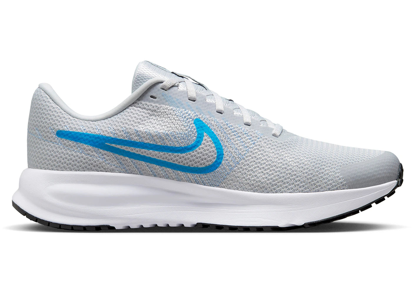 Nike Run Defy Pure Platinum Aluminum Blue Hero - vue secondaire A