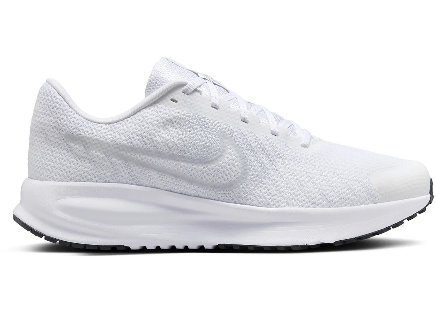 Nike Run Defy White Black Pure Platinum - vue 360