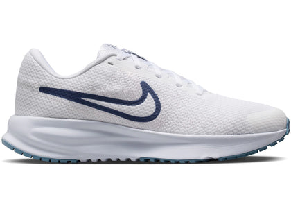 Nike Run Defy White Football Grey Work Blue (Women's) - authentic Nike sneakers