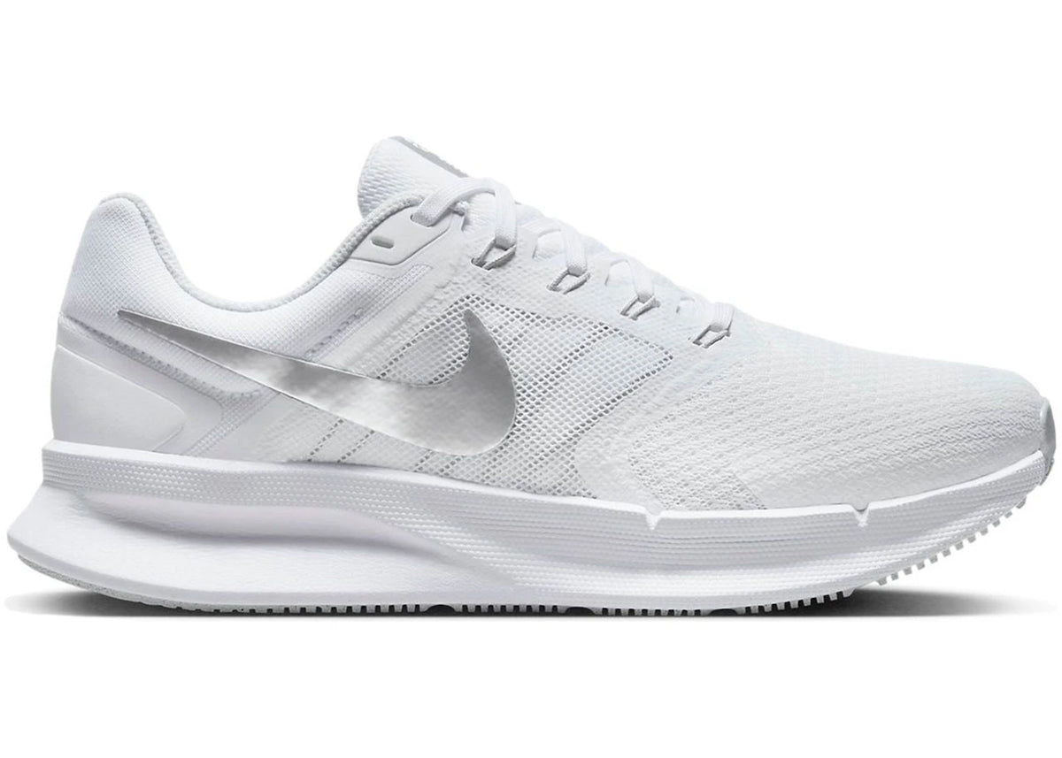 Nike Run Swift 3 White Metallic Silver (Women's) - vue secondaire A