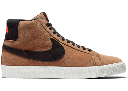 Nike SB Blazer Mid Light British Tan - sneakers view 2