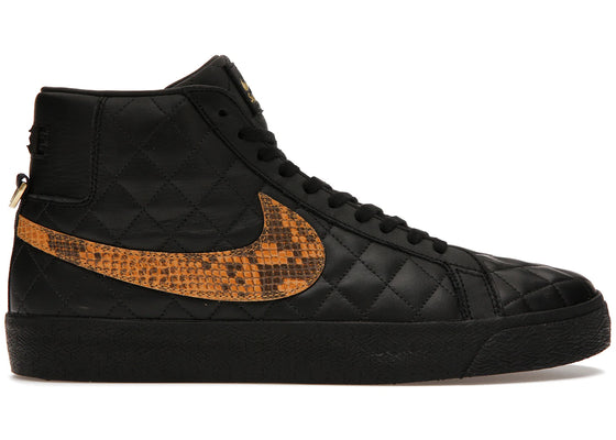 Nike SB Blazer Mid QS Supreme Black sneakers - authentic Nike shoes