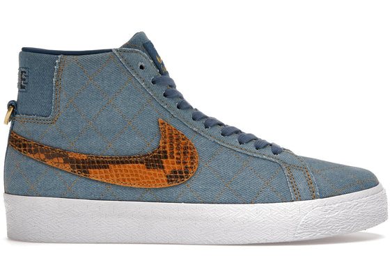 Nike SB Blazer Mid QS Supreme Denim sneakers - authentic Nike shoes