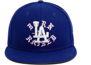 Nike SB Born X Raised New Era Dodgers Rocker Hat Blue/Pink - product view 2