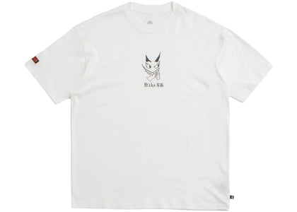 Nike SB Charcoal Dunk T-shirt White - authentic Nike apparel