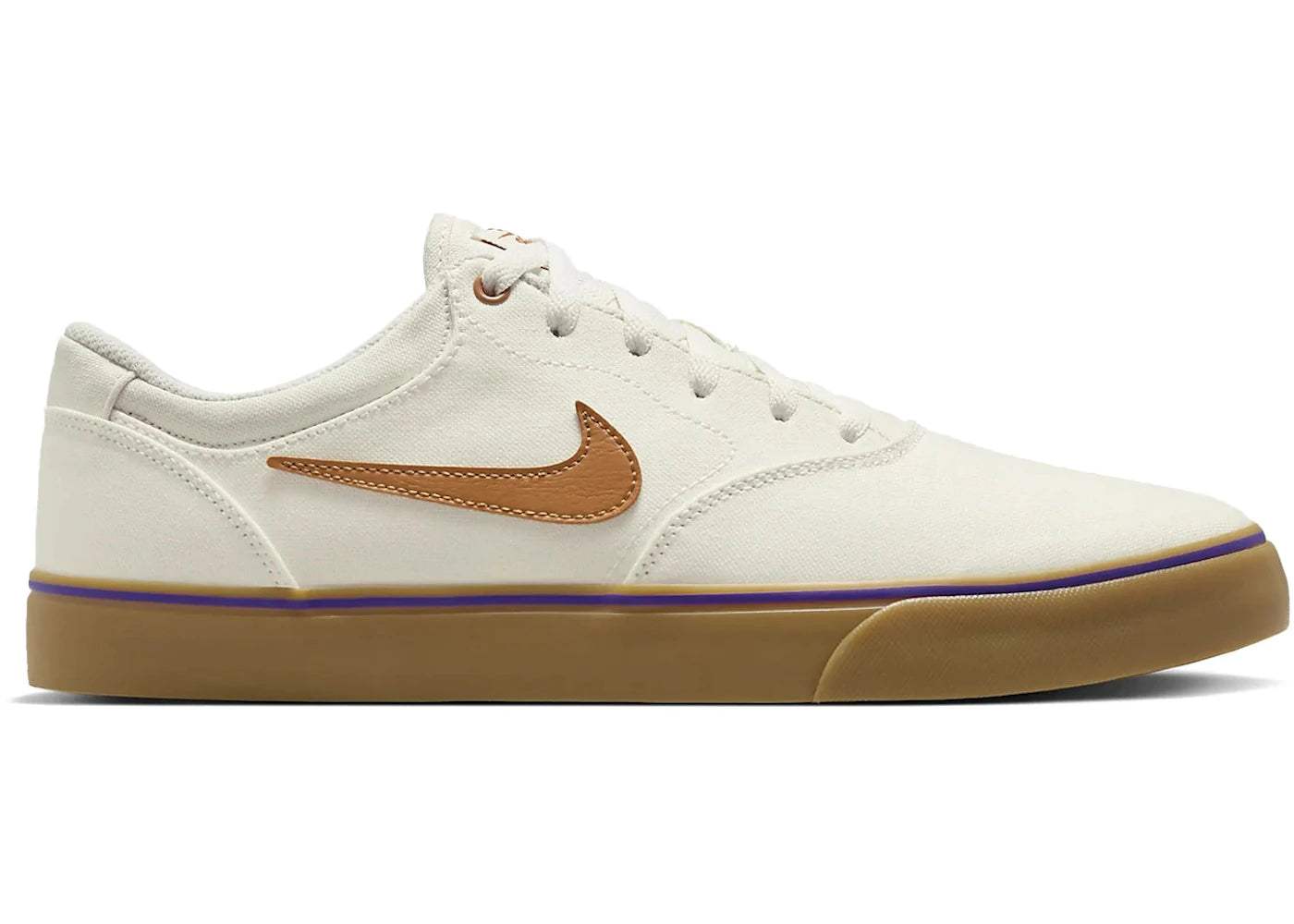Nike SB Chron 2 Canvas Summit White Monarch - vue 360