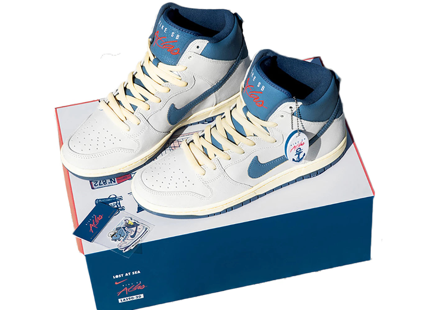 Nike SB Dunk High Atlas Lost At Sea (Special Box) - vue secondaire B