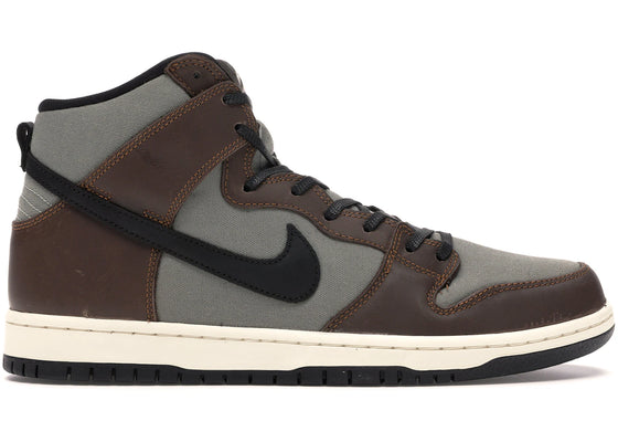 Nike SB Dunk High Baroque Brown sneakers - authentic streetwear shoes