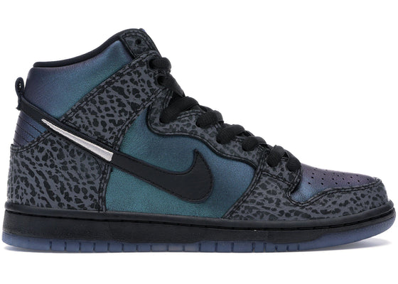 Nike SB Dunk High Black Sheep Hornet sneakers - authentic streetwear shoes