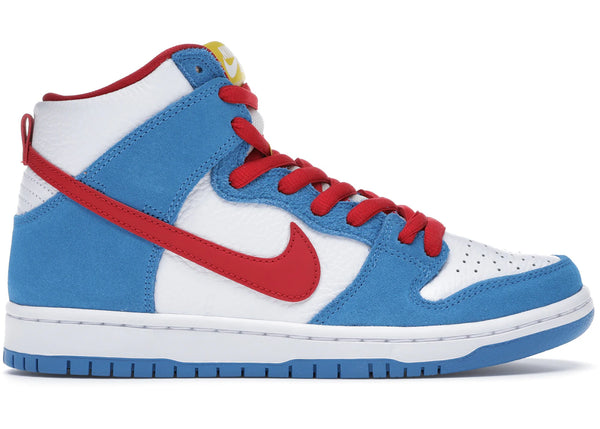 Nike SB Dunk High Doraemon sneakers - authentic streetwear shoes