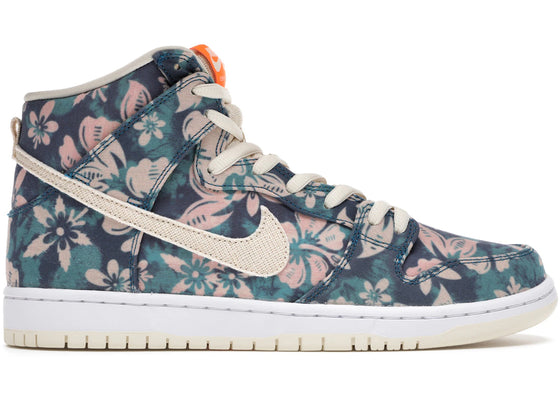 Nike SB Dunk High Hawaii sneakers - authentic streetwear shoes