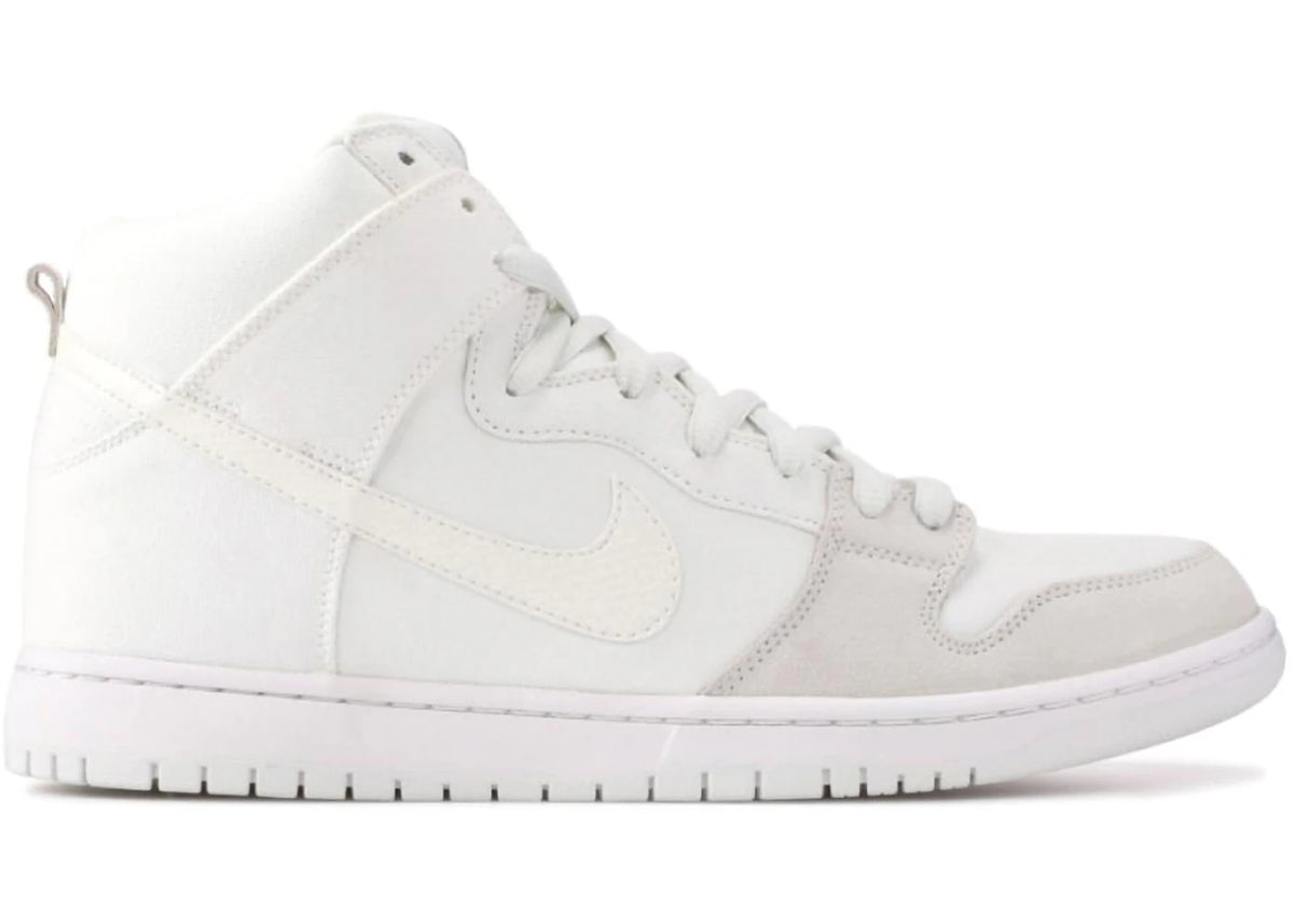 Nike SB Dunk High Pro Metallic Summit White - vue secondaire A