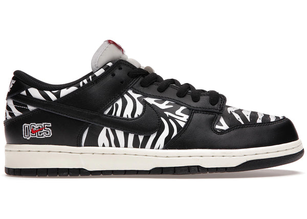 Nike SB Dunk Low OG QS Quartersnacks Zebra sneakers - authentic streetwear shoes