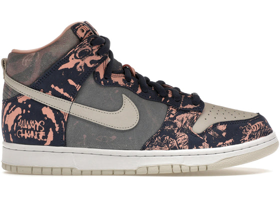 Nike SB Dunk High Soulgoods Pink sneakers - authentic streetwear shoes