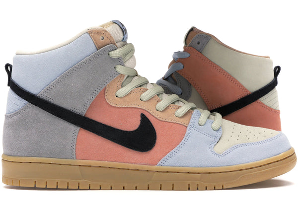 Nike SB Dunk High Spectrum sneakers - authentic streetwear shoes