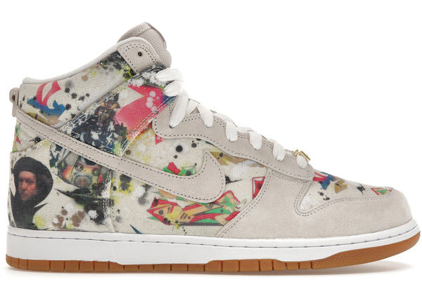 Nike SB Dunk High Supreme Rammellzee sneakers - authentic streetwear shoes