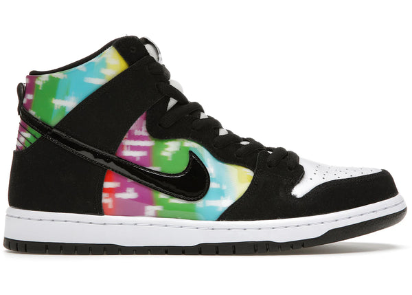Nike SB Dunk High TV Signal sneakers - authentic streetwear shoes