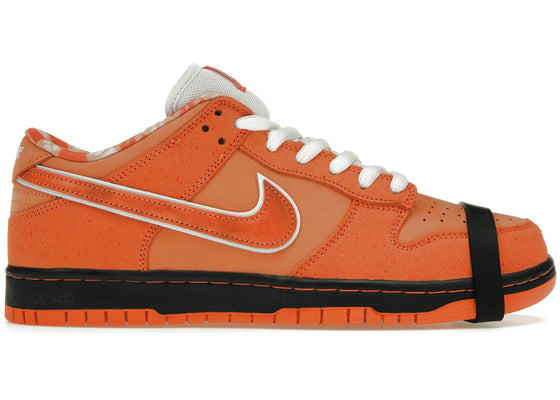 Nike SB Dunk Low Concepts Orange Lobster sneakers - authentic streetwear shoes
