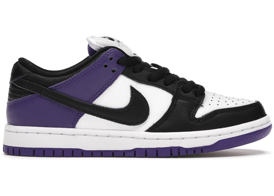 Nike SB Dunk Low Court Purple sneakers - authentic streetwear shoes