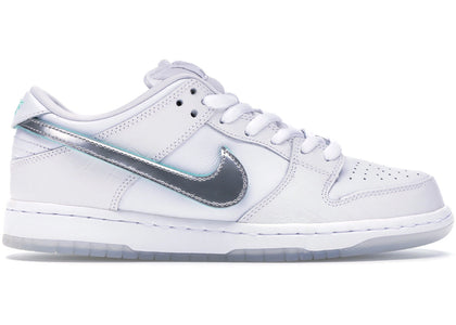 Nike SB Dunk Low Diamond Supply Co. White Diamond sneakers - authentic streetwear shoes