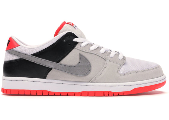 Nike SB Dunk Low Infrared Orange Label sneakers - authentic streetwear shoes