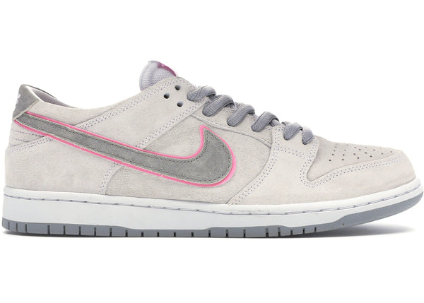 Nike SB Dunk Low Ishod Wair Flat Silver sneakers - authentic streetwear shoes