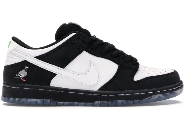 Nike SB Dunk Low Staple Panda Pigeon sneakers - authentic streetwear shoes