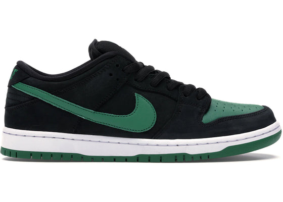 Nike SB Dunk Low Pro J Pack Black Pine Green sneakers - authentic streetwear shoes