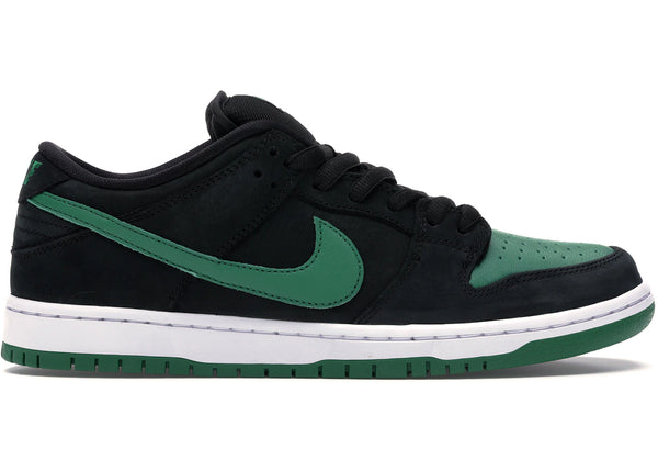 Nike SB Dunk Low Pro J Pack Black Pine Green sneakers - authentic streetwear shoes