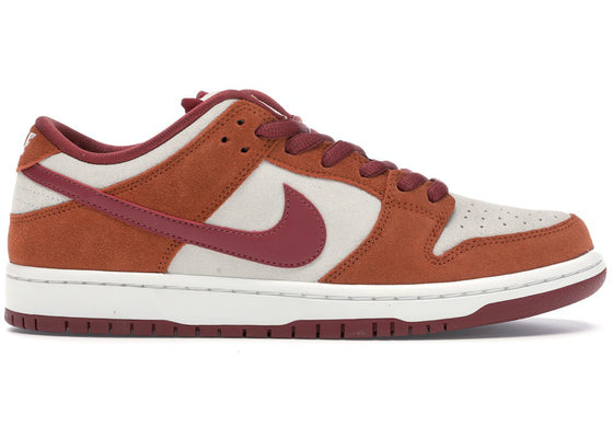 Nike SB Dunk Low Pro Dark Russet Cedar sneakers - authentic streetwear shoes