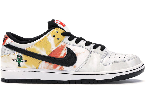 Nike SB Dunk Low Raygun Tie-Dye White sneakers - authentic streetwear shoes