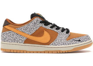 Nike SB Dunk Low Safari sneakers - authentic streetwear shoes