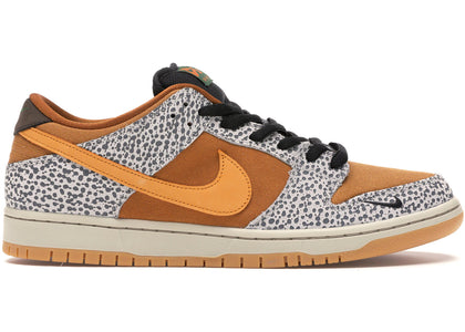 Nike SB Dunk Low Safari sneakers - authentic streetwear shoes