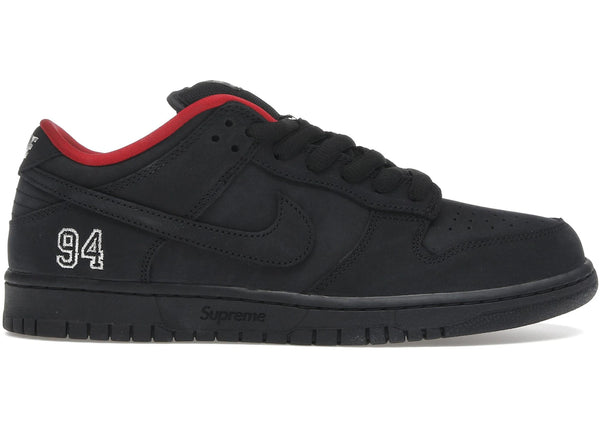 Nike SB Dunk Low Supreme 94 Black sneakers - authentic Nike shoes