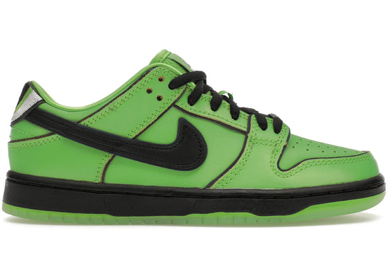 Nike SB Dunk Low The Powerpuff Girls Buttercup (PS) sneakers - authentic streetwear shoes