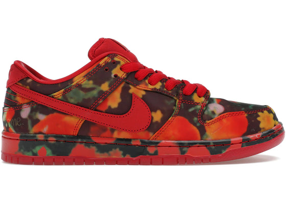 Nike SB Dunk Low The Wizard of Oz Poppy Field sneakers - authentic streetwear shoes