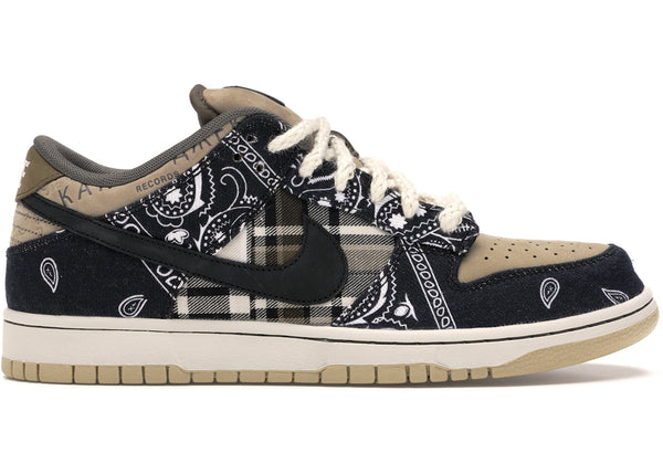 Nike SB Dunk Low Travis Scott sneakers - authentic streetwear shoes