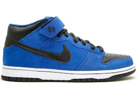 Nike SB Dunk Mid Royal Blue Black - authentic Nike sneakers