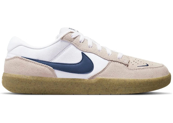 Nike SB Force 58 White Light Brown Gum sneakers - authentic streetwear shoes