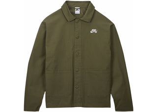 Nike SB Olympics 2024 Agnostic Chore Jacket Medium Olive/White - apparel view 2