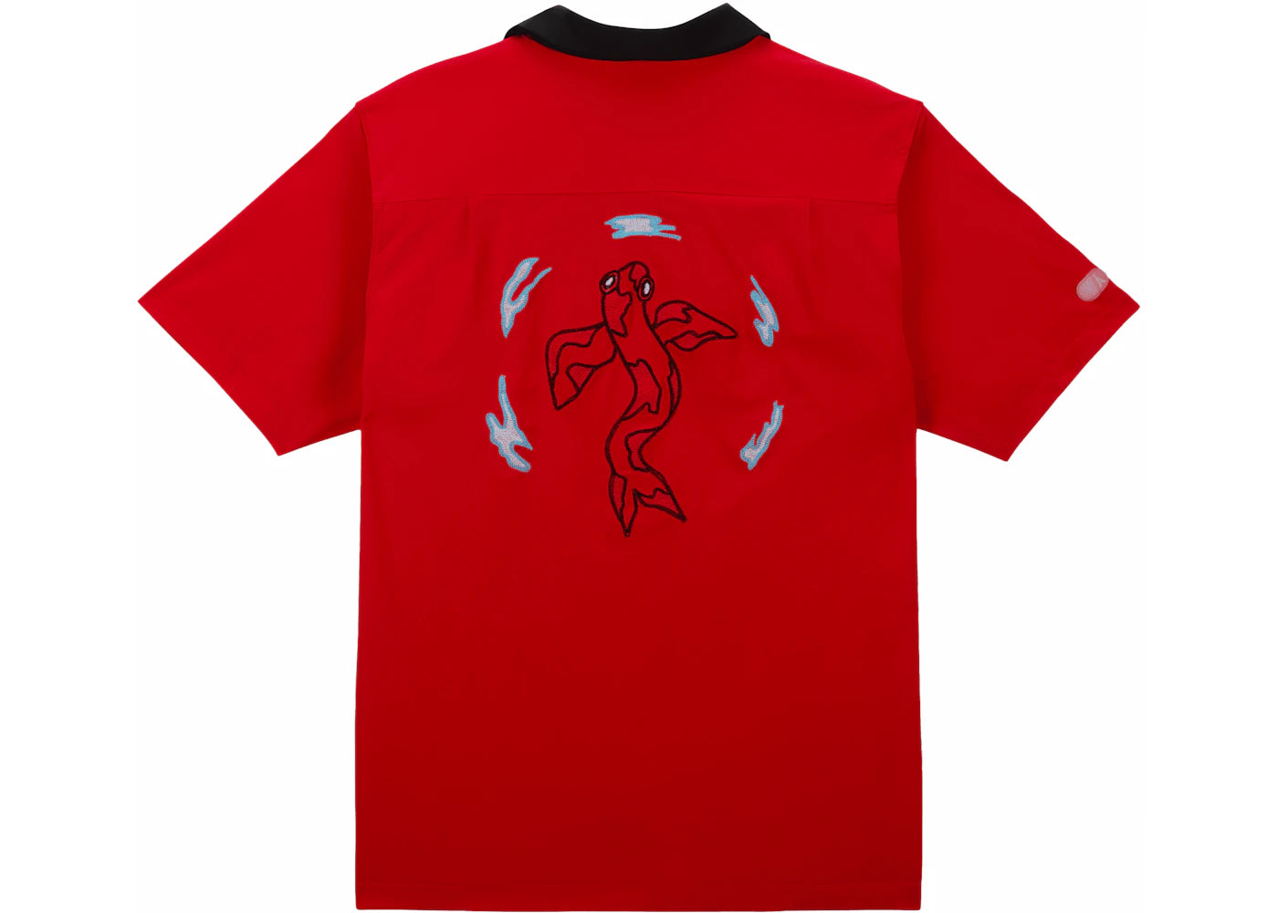 Nike SB Olympics 2024 Japan S/S Bowler Shirt Red/White (Asia Sizing) - vue secondaire B