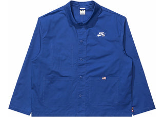 Nike SB Olympics 2024 Chore Jacket Astronomy Blue/White - apparel view 2