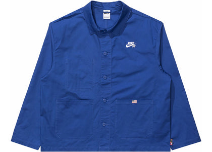 Nike SB Olympics 2024 Chore Jacket Astronomy Blue/White - apparel view 2