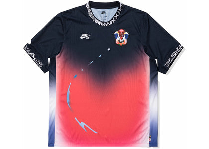 Nike SB Olympics 2024 S/S Jersey Obsidian/Bright Crimson - authentic Nike apparel