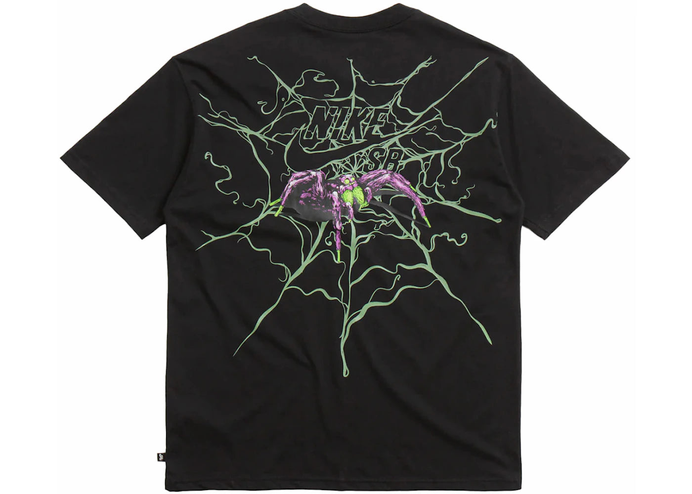Nike SB Spider T-shirt Black - vue 360