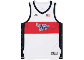 Nike SB Team USA Olympics S/S Jersey White/Sport Red/Obsidian - vue 360