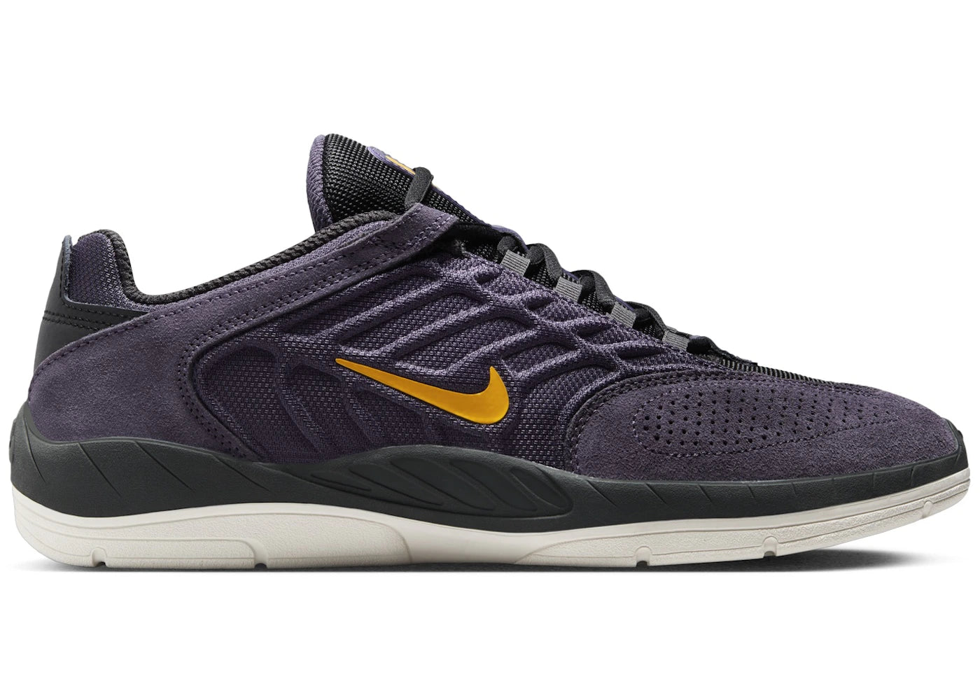 Nike SB Vertebrae Dark Raisin Black Concord University Gold - vue 360