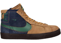 Nike SB Zoom Blazer Mid Premium Legend Dark Brown Obsidian Patchwork