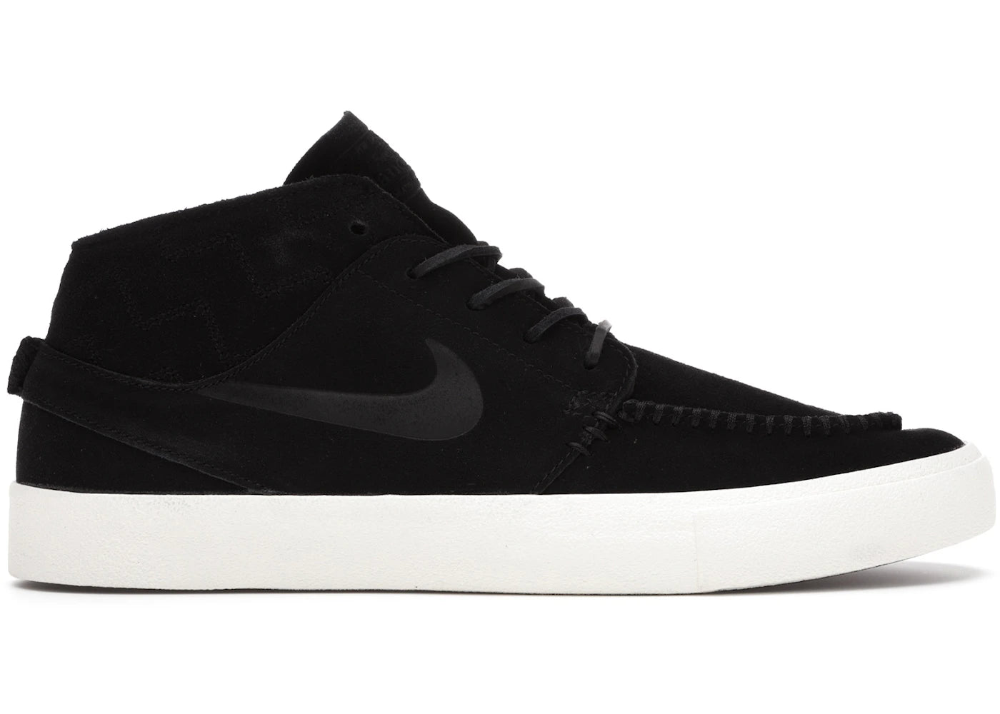 Nike SB Zoom Stefan Janoski Mid Black - vue secondaire A