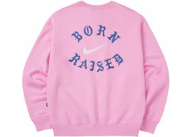 Nike SB Born X Raised Crewneck Sweatshirt Pink - vue 360